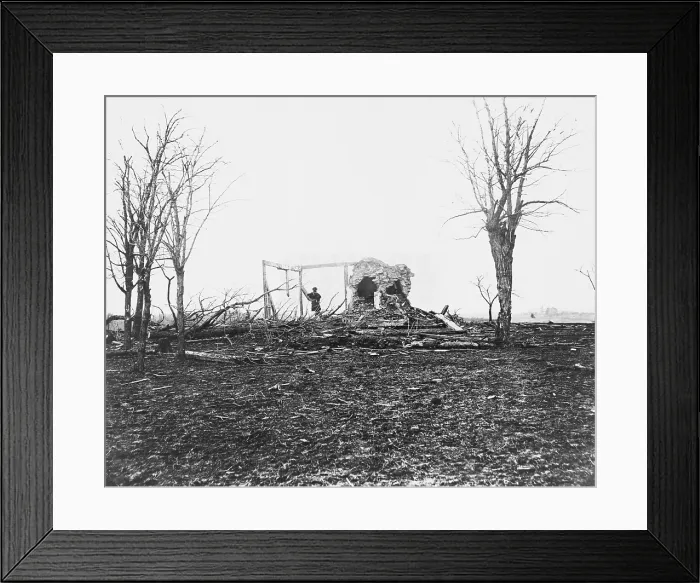 Framed Print : Henry House Ruins Framed Print : Henry House Ruins