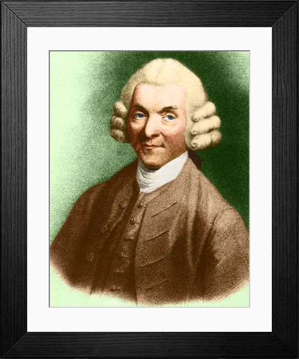 Framed Print : William Hunter, Scottish Anatomist Framed Print : William Hunter, Scottish Anatomist