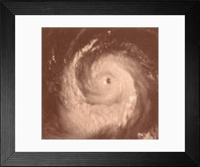Framed Print : Hurricane Sequence, 3 of 3 Framed Print : Hurricane Sequence, 3 of 3