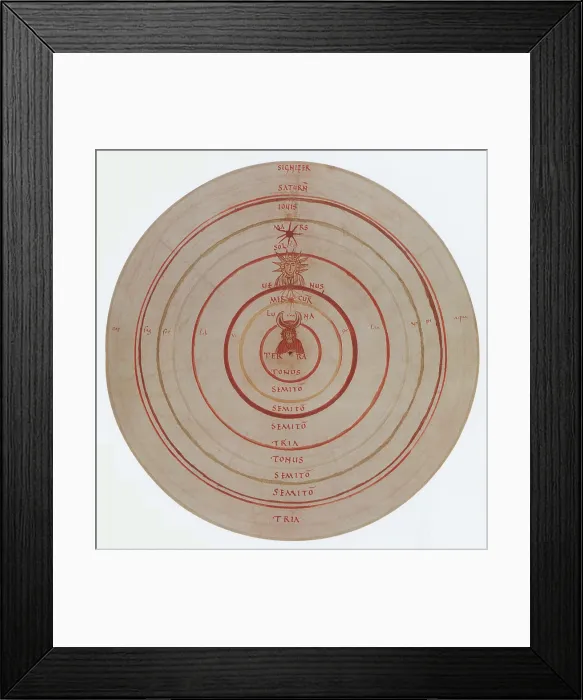 Framed Print : Planetary Spheres Framed Print : Planetary Spheres