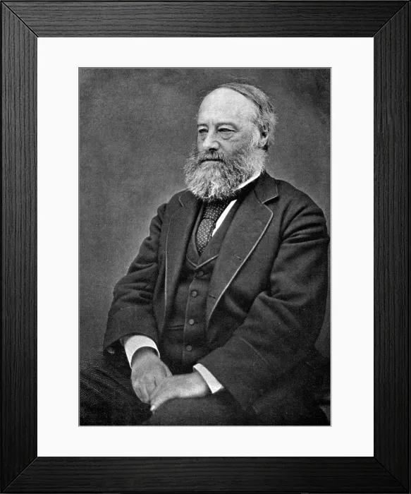 Framed Print : James Prescott Joule, English Physicist Framed Print : James Prescott Joule, English Physicist