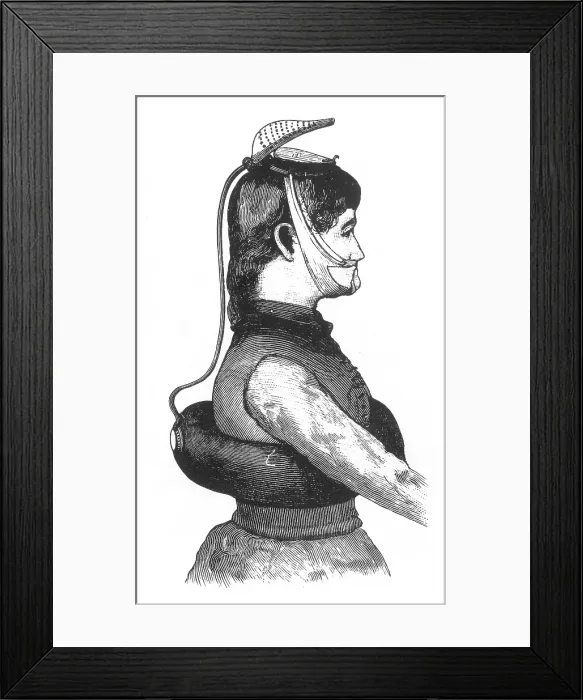 Framed Print : Improved Life Preserver, 1886 Framed Print : Improved Life Preserver, 1886