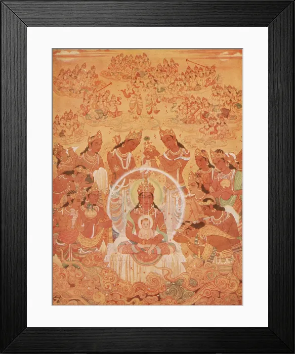 Framed Print : Mahavira is the founder of Jainism. He lived between 599 and 527 BCE Framed Print : Mahavira is the founder of Jainism. He lived between 599 and 527 BCE