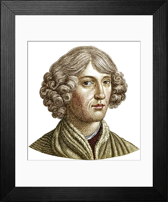 Framed Print : Nicolaus Copernicus, Polish Astronomer