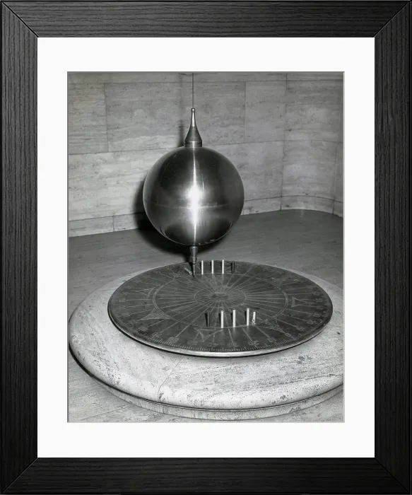 Framed Print : Foucault Pendulum Framed Print : Foucault Pendulum