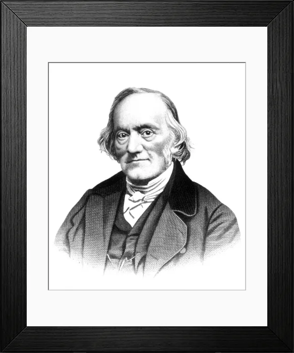 Framed Print : Richard Owen, English Paleontologist Framed Print : Richard Owen, English Paleontologist