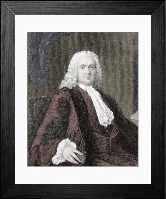 Framed Print : Richard Mead, English Physician and Epidemiologist Framed Print : Richard Mead, English Physician and Epidemiologist