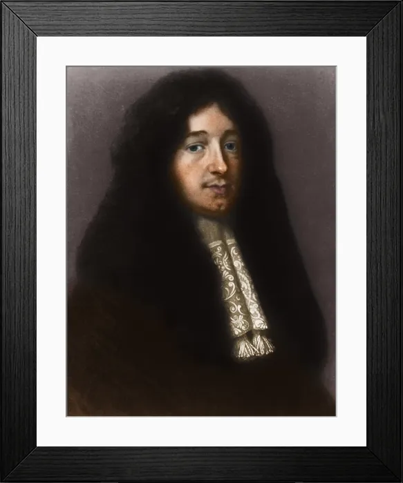 Framed Print : Christiaan Huygens, Dutch Polymath Framed Print : Christiaan Huygens, Dutch Polymath