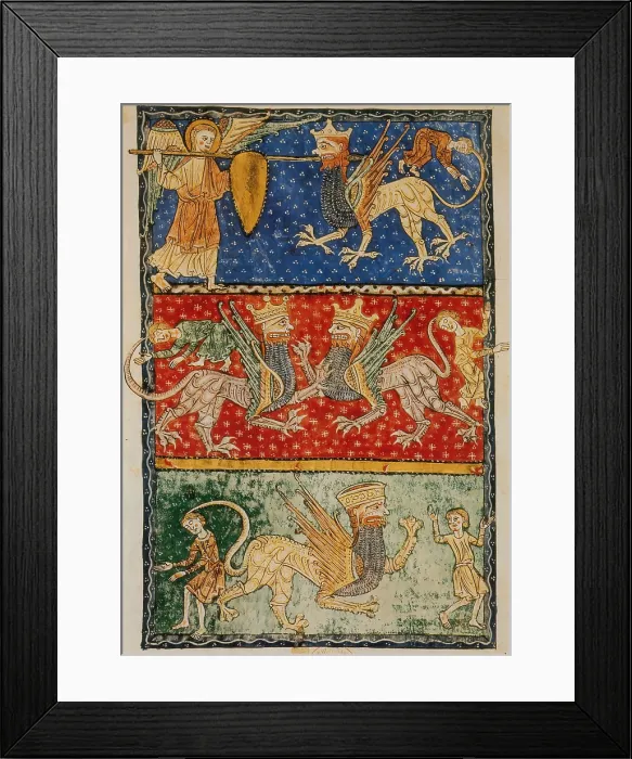 Framed Print : Abaddon and Scourge of Locusts, Apocalypse Framed Print : Abaddon and Scourge of Locusts, Apocalypse
