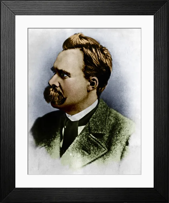Framed Print : Friedrich Wilhelm Nietzsche, German Philosopher Framed Print : Friedrich Wilhelm Nietzsche, German Philosopher