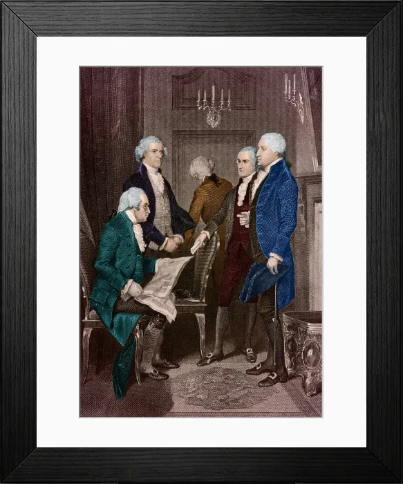Framed Print : First Presidential Administration, 1789