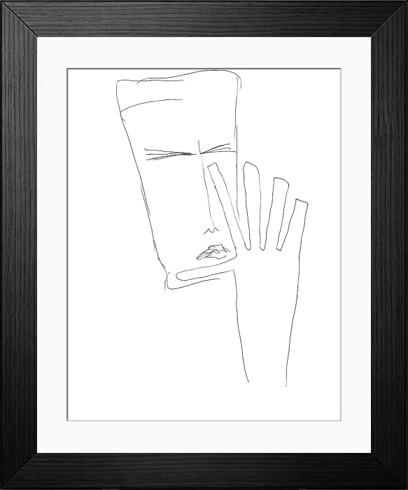 Framed Print : LSD Drawing Framed Print : LSD Drawing