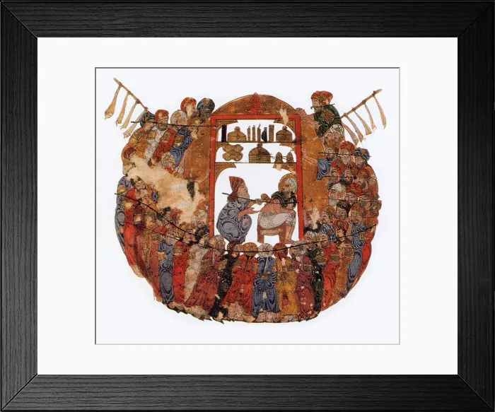 Framed Print : Medieval Bloodletting Framed Print : Medieval Bloodletting