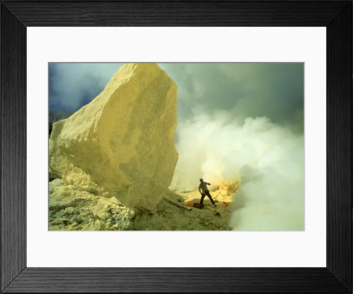 Framed Print : Sulfur Fumes Framed Print : Sulfur Fumes