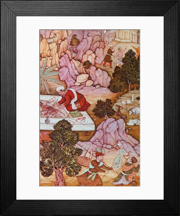 Framed Print : Mani, Iranian Prophet