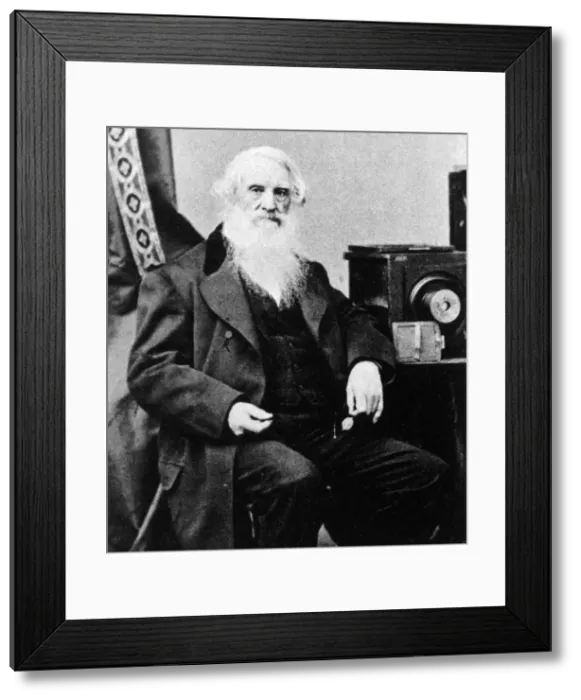 Framed Print : Samuel Morse, American Inventor Framed Print : Samuel Morse, American Inventor
