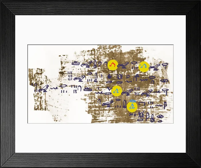 Framed Print : Ancient Calculation Framed Print : Ancient Calculation