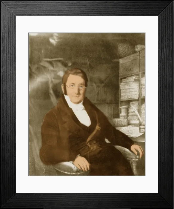 Framed Print : A. P. de Candolle, Swiss Botanist Framed Print : A. P. de Candolle, Swiss Botanist