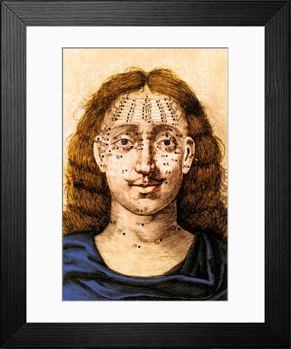 Framed Print : Mole Location and Divination Framed Print : Mole Location and Divination