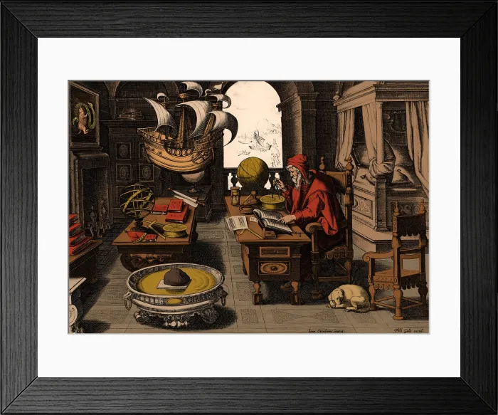 Framed Print : 'Nova Reperta', Lodestone, 16th Century