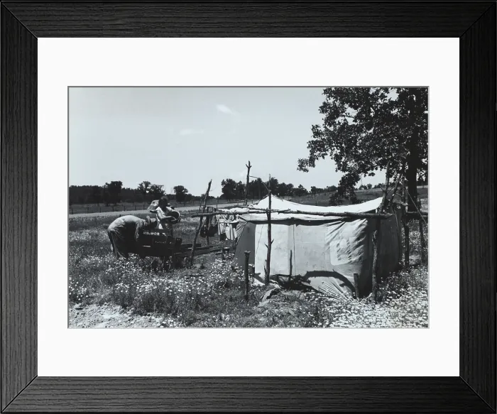 Framed Print : Migratory Workers During the Depression Framed Print : Migratory Workers During the Depression