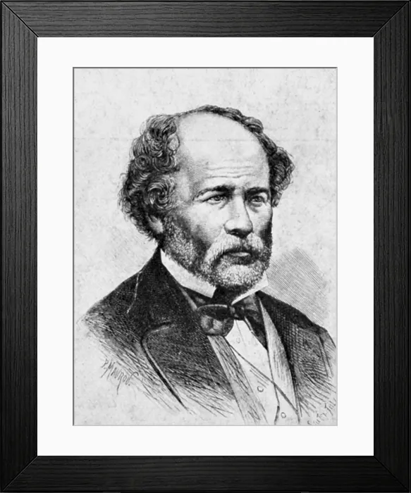Framed Print : Matthew Fontaine Maury, American Polymath