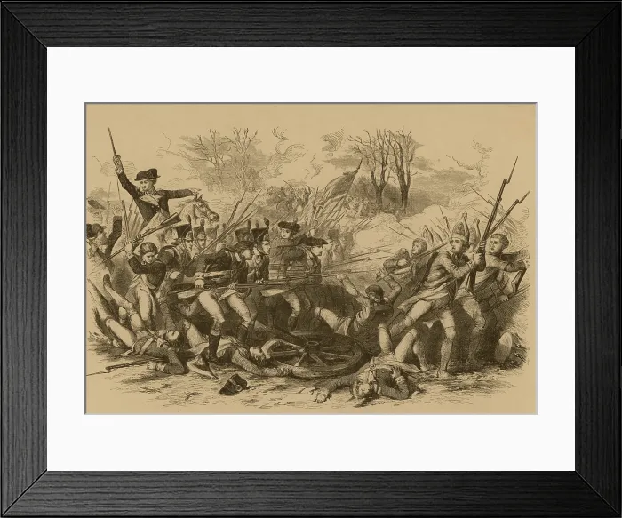 Framed Print : Battle of the Cowpens, 1781 Framed Print : Battle of the Cowpens, 1781
