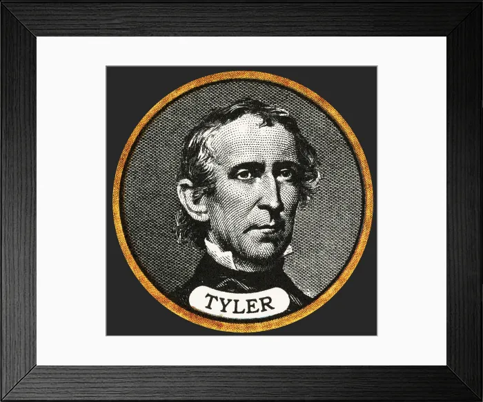 Framed Print : John Tyler, 10th U.S. President Framed Print : John Tyler, 10th U.S. President