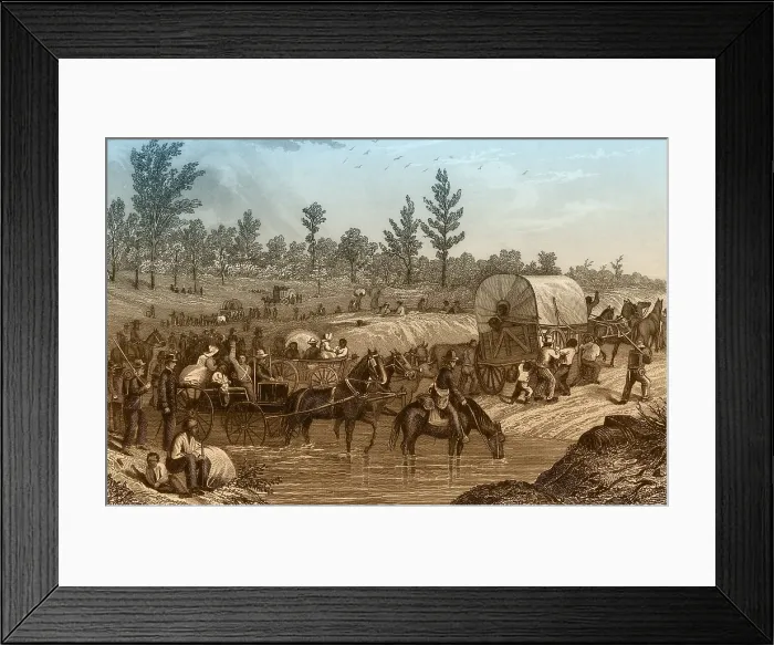 Framed Print : Sherman's March to the Sea, 1864 Framed Print : Sherman's March to the Sea, 1864