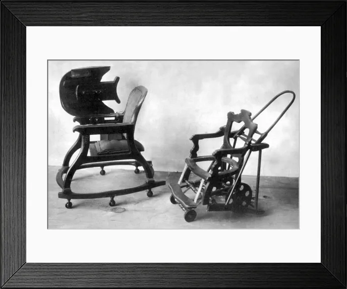 Framed Print : Patent Office Baby Chairs