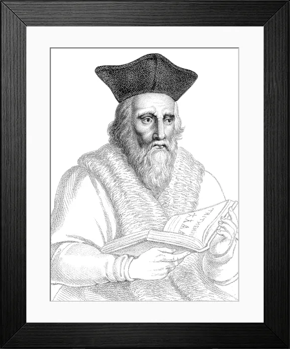 Framed Print : Edward Kelley, English Alchemist and Charlatan Framed Print : Edward Kelley, English Alchemist and Charlatan