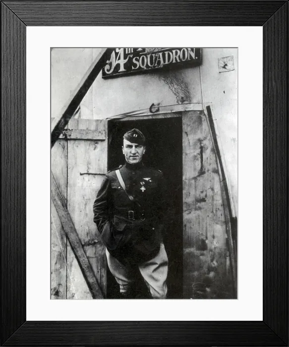 Framed Print : Eddie Rickenbacker, WWI American Flying Ace Framed Print : Eddie Rickenbacker, WWI American Flying Ace
