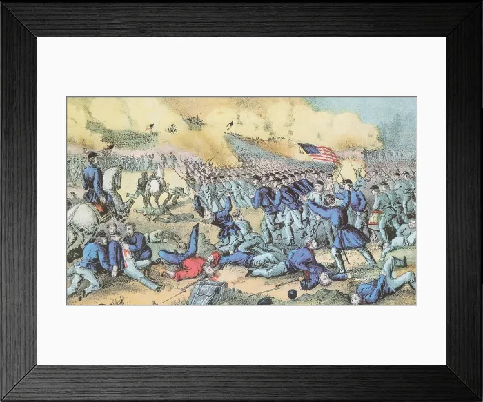 Framed Print : Battle of Fredericksburg, 1862 Framed Print : Battle of Fredericksburg, 1862