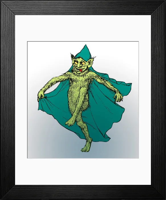 Framed Print : Brownie, Legendary Creature