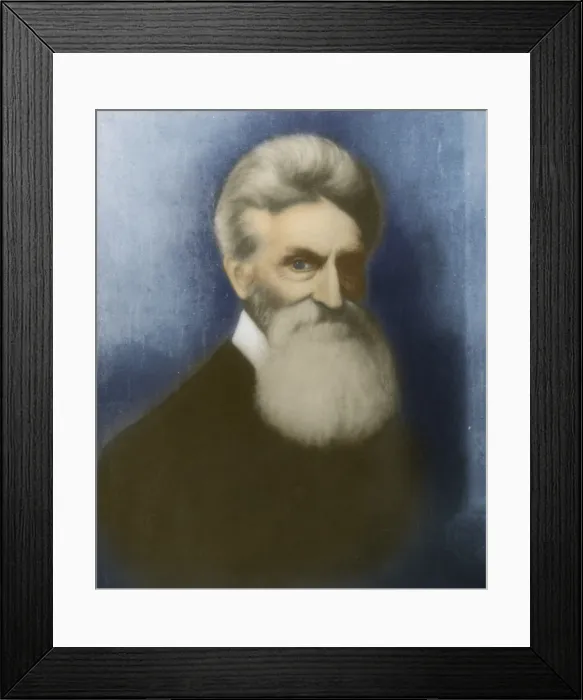 Framed Print : John Brown, American Abolitionist