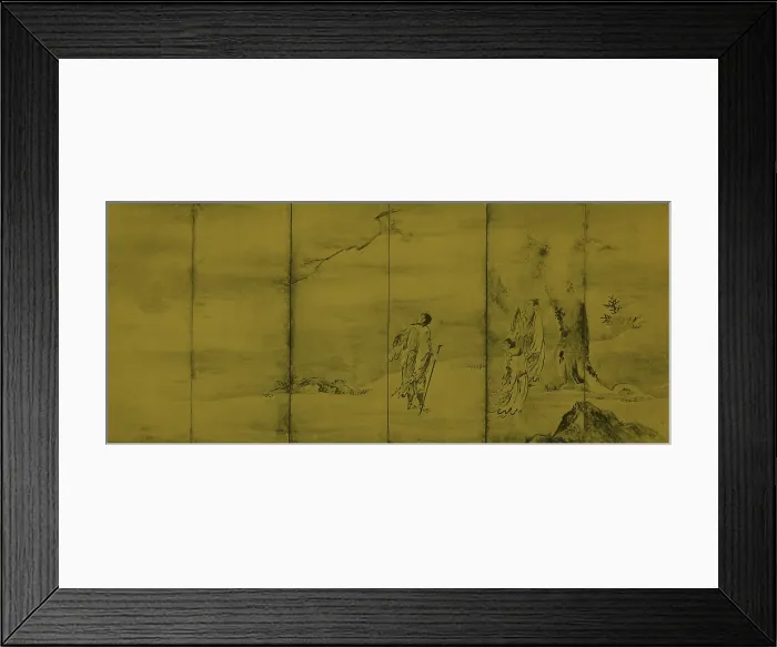 Framed Print : Taoist Immortals Framed Print : Taoist Immortals