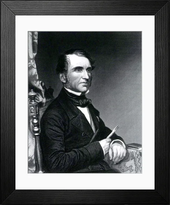 Framed Print : Justus von Liebig, German Chemist