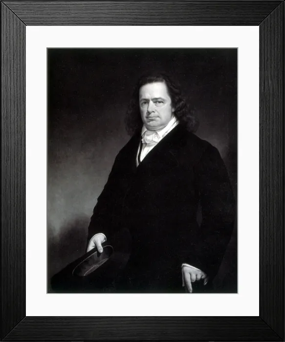 Framed Print : Elias Howe, American Inventor
