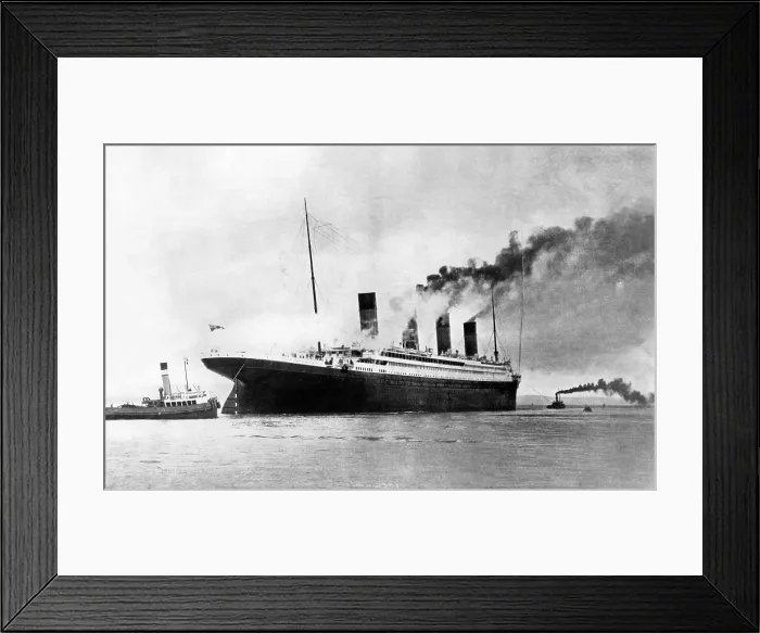 Framed Print : RMS Titanic, 1912 Framed Print : RMS Titanic, 1912