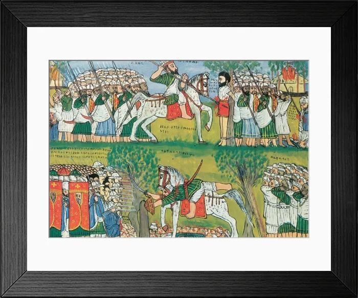 Framed Print : Ethiopian-Adal War, 16th Century Framed Print : Ethiopian-Adal War, 16th Century