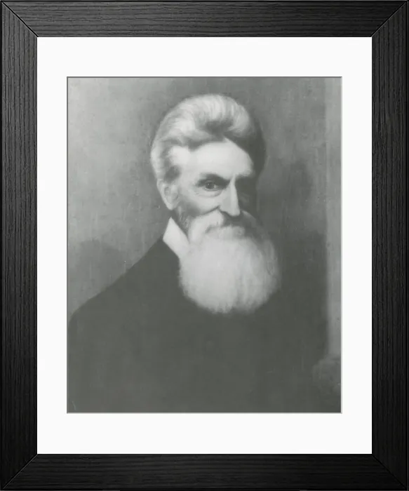 Framed Print : John Brown, American Abolitionist