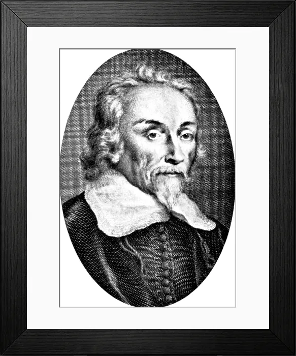 Framed Print : William Harvey, English Physician Framed Print : William Harvey, English Physician