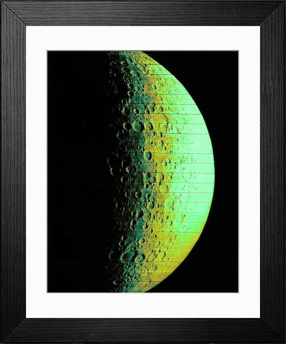 Framed Print : Hidden Side of Moon Framed Print : Hidden Side of Moon