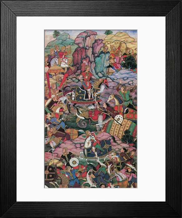 Framed Print : First Battle of Panipat, 1526 Framed Print : First Battle of Panipat, 1526