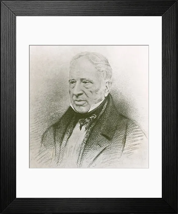 Framed Print : George Cayley, English Aviation Engineer