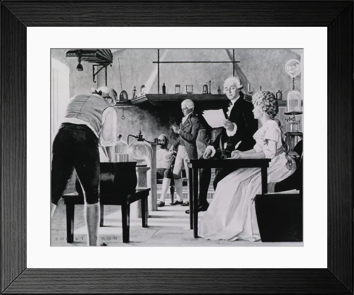 Framed Print : Lavoisier Chemistry Laboratory Framed Print : Lavoisier Chemistry Laboratory
