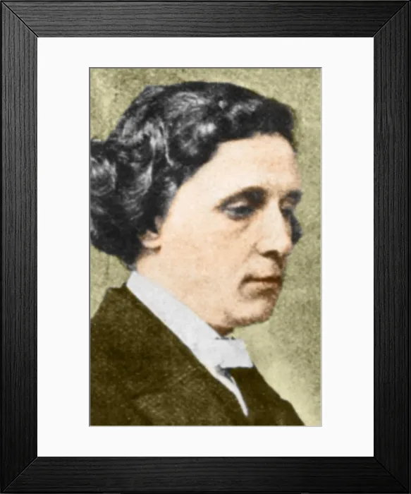 Framed Print : Charles Dodgson AKA Lewis Carroll, English Author