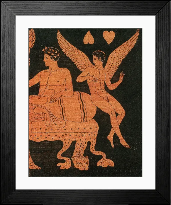 Framed Print : Eros, Greek God of Love