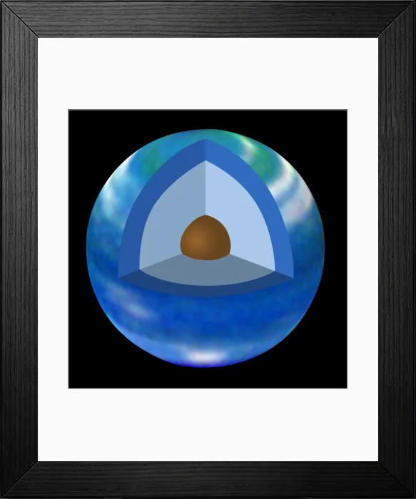 Framed Print : Neptune's Interior Framed Print : Neptune's Interior