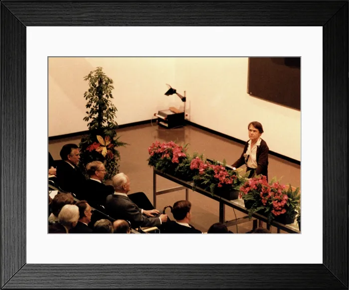 Framed Print : Barbara McClintock, American Geneticist Framed Print : Barbara McClintock, American Geneticist